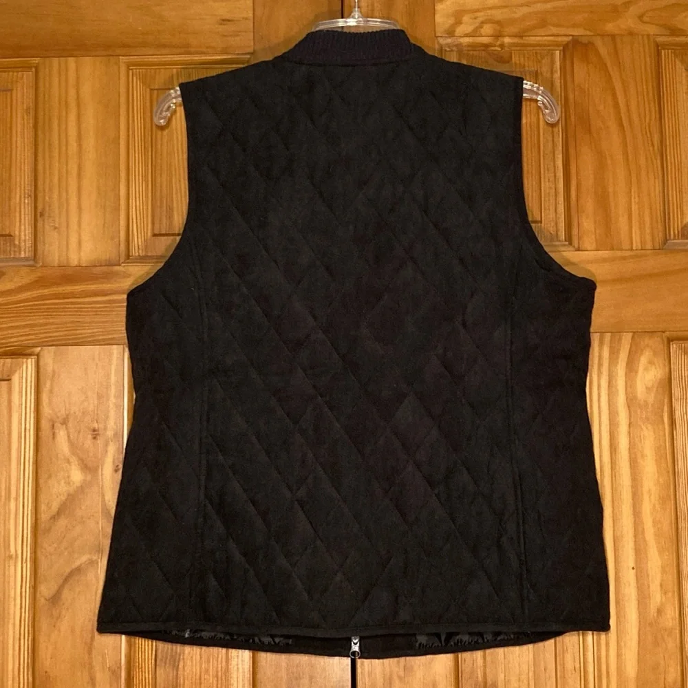 NWOT Vintage Relativity Quilted Lined Vest Size L
